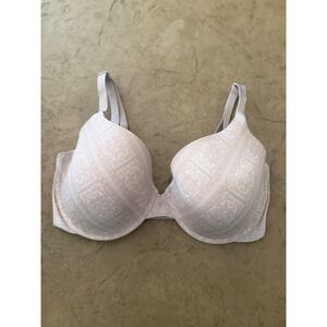 Victoria's Secret 36DDD Demi Bra Baroque Tile Print Convertible Straps